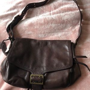 banana republic sandhurst messenger saddle bag